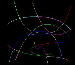 CGAL Arrangement of IRIT Free-form Curves