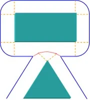 Example of a BoundedVoronoi Diagram for Polygons