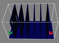 6 DOF Alternating barriers scenario