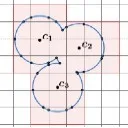 Maintaining the Union of Unit Discs Under Insertions with Near-Optimal Overhead